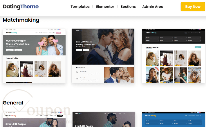 Premiumpress Dating Theme Screenshot