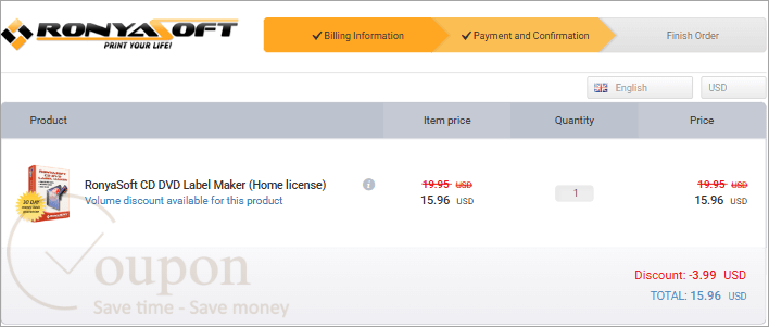 Ronyasoft Cd Dvd Label Maker Coupon Code