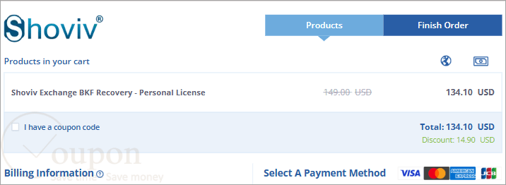 Shoviv Exchange Bkf Recovery Coupon Code