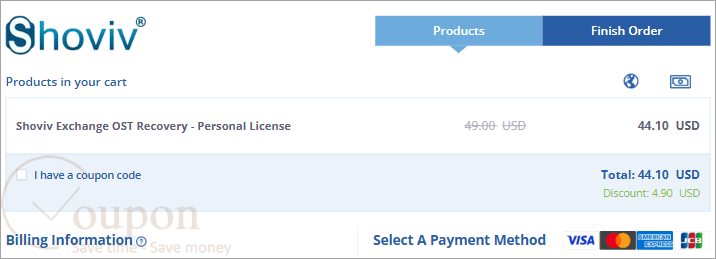 Shoviv Exchange Ost Recovery Coupon Code