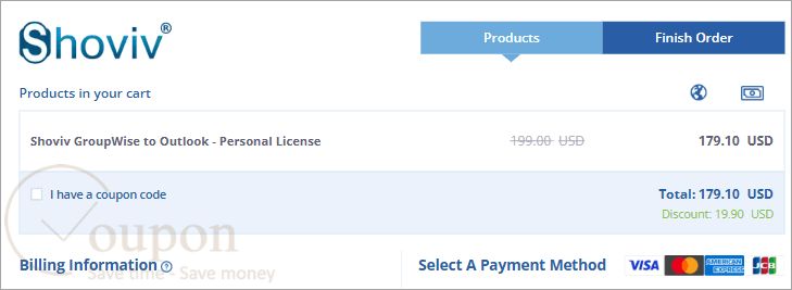Shoviv Groupwise To Outlook Coupon Code