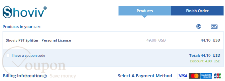 Shoviv Pst Splitter Coupon Code