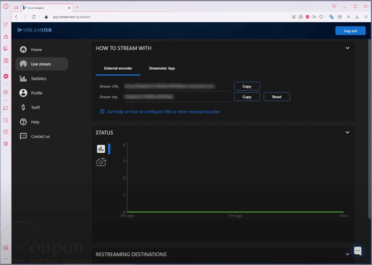 Streamster Screenshot