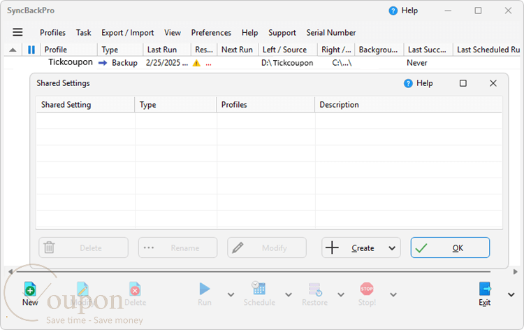 Syncbackpro Screenshot