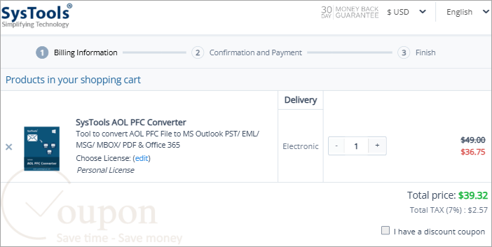 Systools Aol Pfc Converter Coupon Code