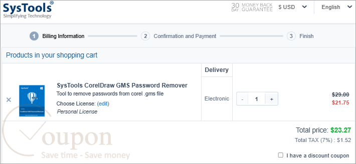 Systools Coreldraw Gms Password Remover Coupon Code