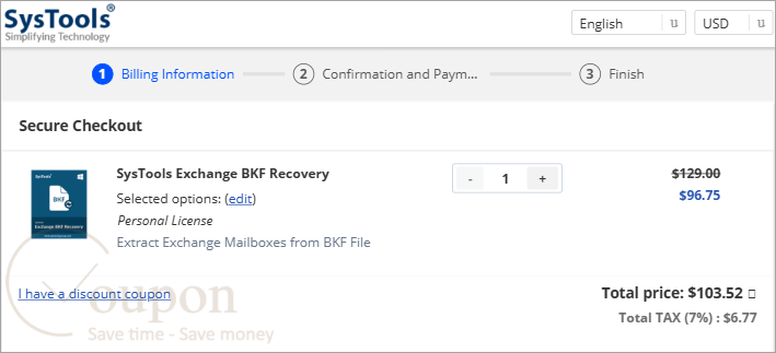 Systools Exchange Bkf Recovery Coupon Code