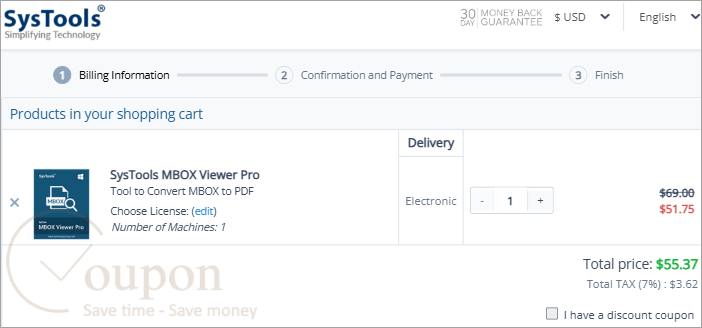 Systools Mbox Viewer Pro Coupon Code