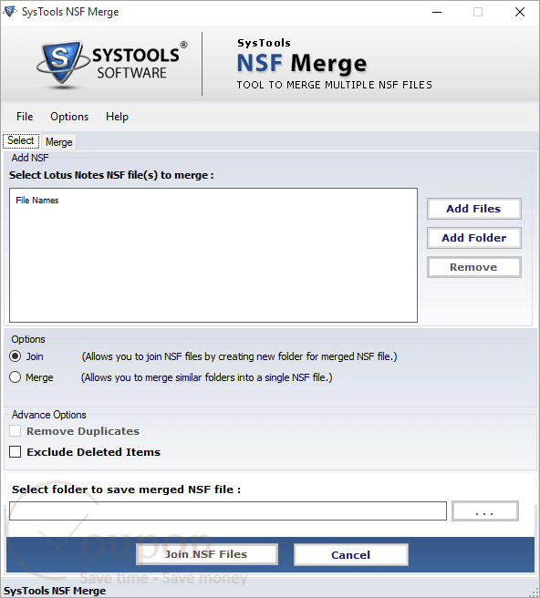Systools Nsf Merge Screenshot