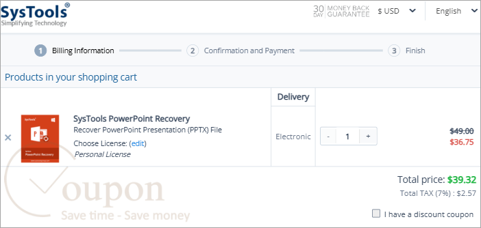 Systools Powerpoint Recovery Coupon Code