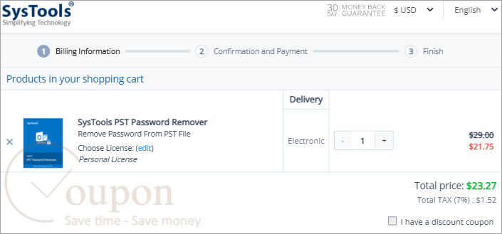 Systools Pst Password Remover Coupon Code