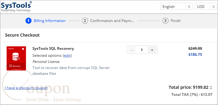 Systools Sql Recovery Coupon Code