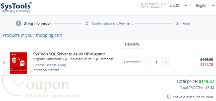 Systools Sql Server To Azure Db Migrator Coupon Code