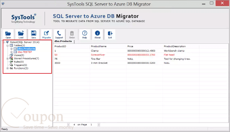 Systools Sql Server To Azure Db Migrator Screenshot