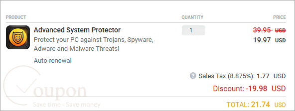 Systweak Advanced System Protector Coupon Code