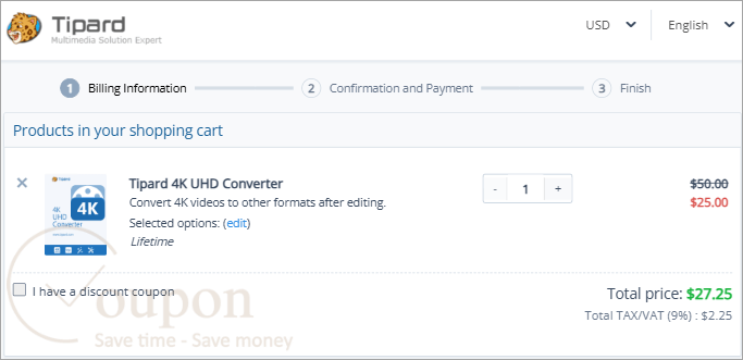 Tipard 4K Uhd Converter Coupon Code