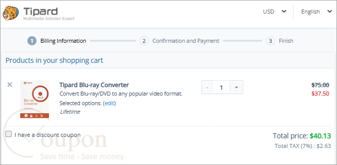 Tipard Blu Ray Converter Coupon Code