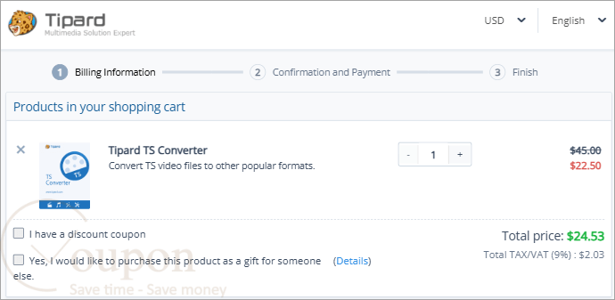 Tipard Ts Converter Coupon Code