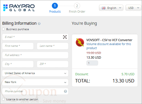 Vovsoft Csv To Vcf Converter Coupon Code