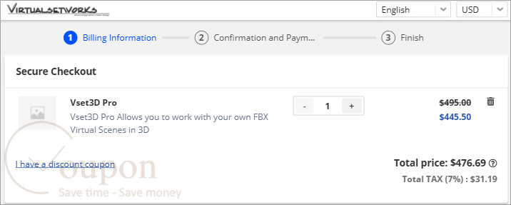 Vset3D Coupon Code
