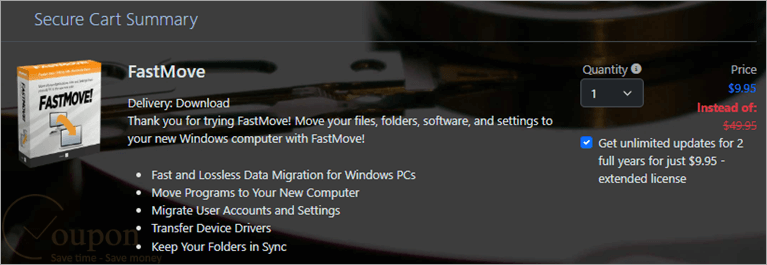 Webminds Fastmove Coupon Code