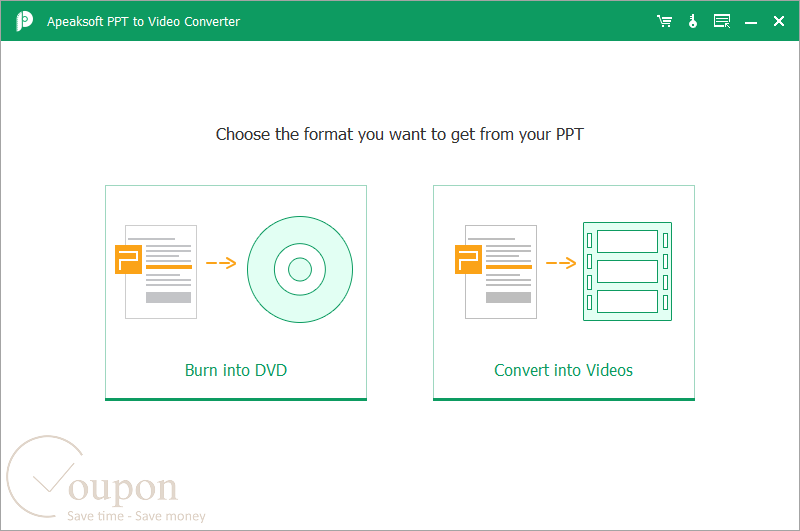 Apeaksoft Ppt To Video Converter Screenshot