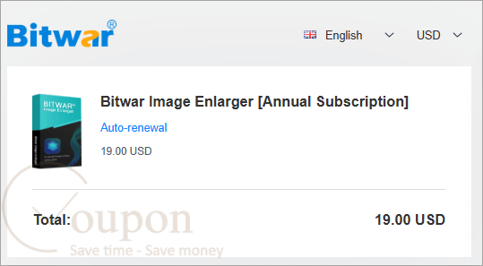 Bitwar Image Enlarger Coupon Code