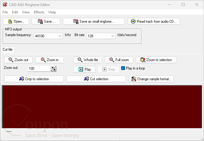 Cad Kas Ringtone Editor Screenshot
