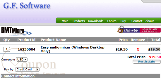 Easy Audio Mixer Coupon Code