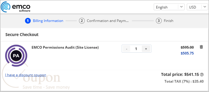 Emco Permissions Audit Coupon Code