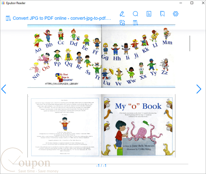 Epubor Reader Screenshot