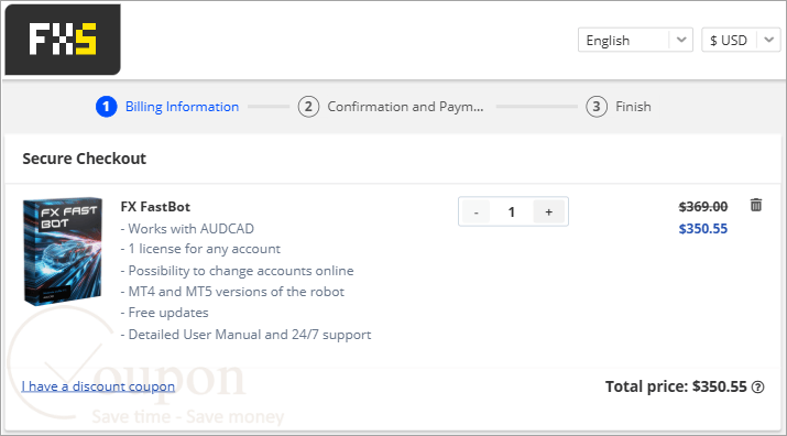 Fx Fastbot Coupon Code