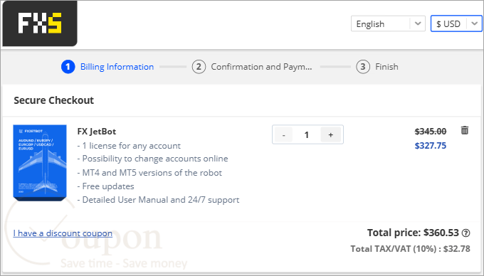 Fx Jetbot Coupon Code