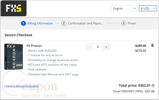 Fx Proctor Coupon Code