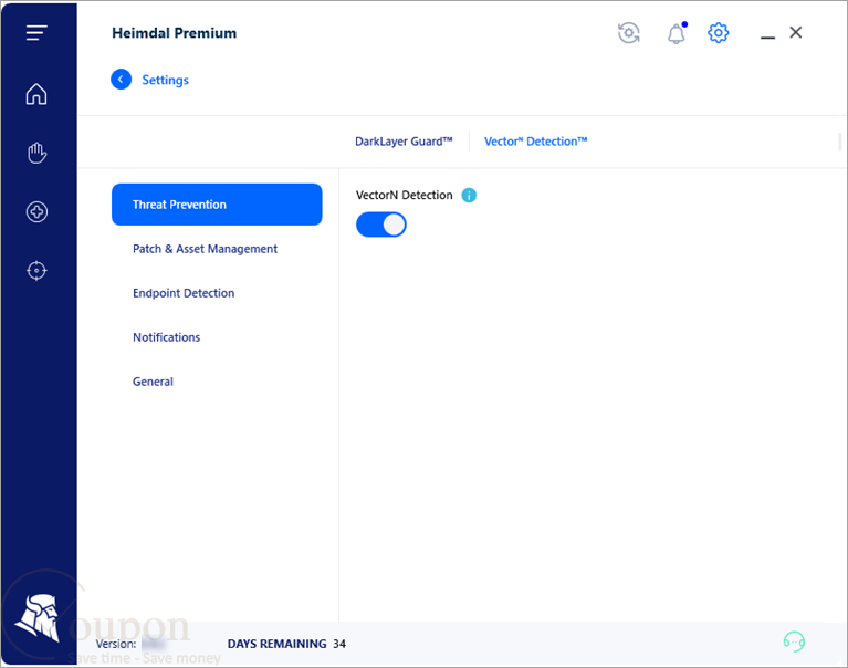 Heimdal Threat Prevention Screenshot
