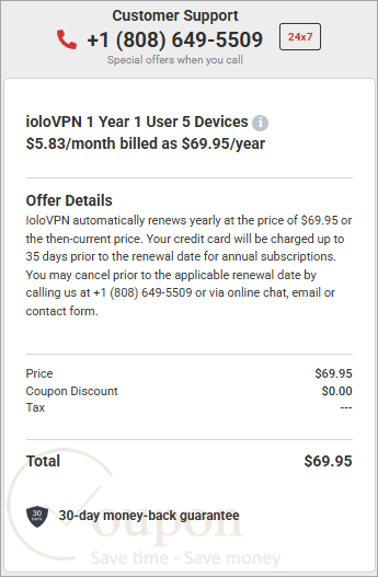 Iolovpn Coupon Code