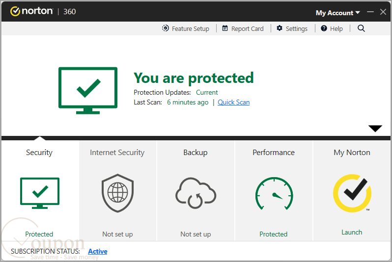 Norton 360 Screenshot 1