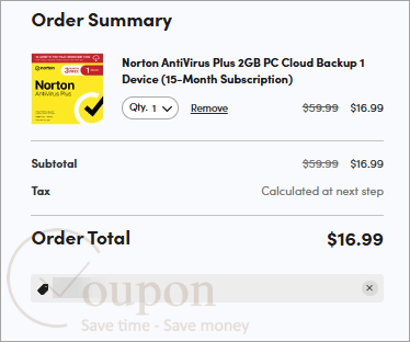 Norton Antivirus Plus Coupon Code