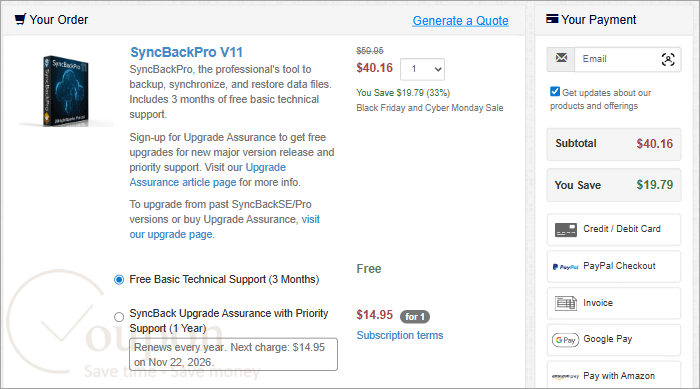 Syncbackpro Coupon Code
