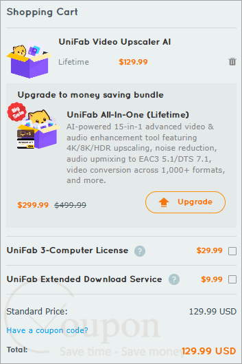 Unifab Video Upscaler Ai Coupon Code