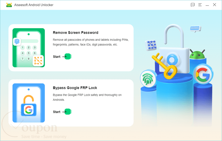 Aiseesoft Android Unlocker Screenshot