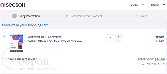 Aiseesoft Heic Converter Coupon Code