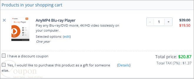 Anymp4 Blu Ray Player Coupon Code