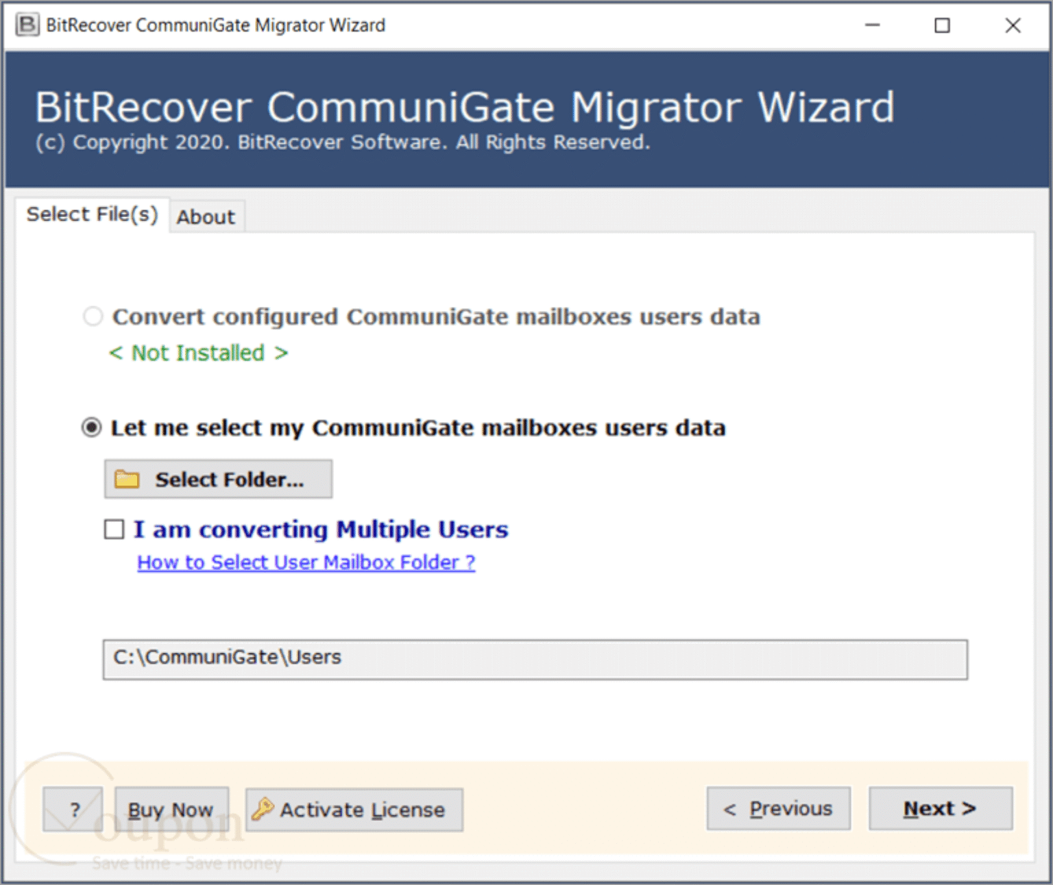 20% Off BitRecover CommuniGate Migrator Wizard Coupon 2026