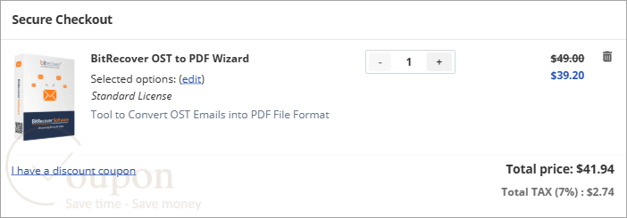 Bitrecover Ost To Pdf Wizard Coupon Code