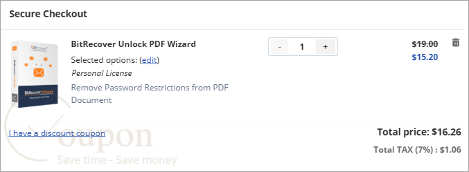 Bitrecover Unlock Pdf Wizard Coupon Code