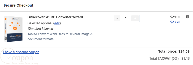 Bitrecover Webp Converter Coupon Code