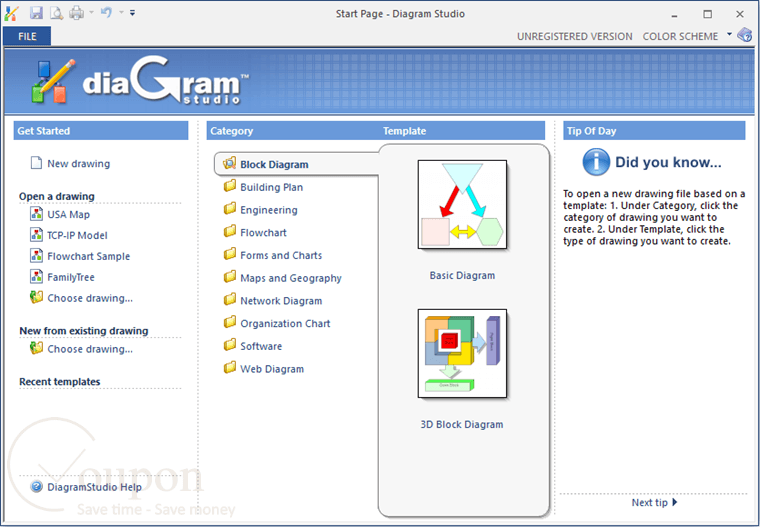 Gadwin Diagram Studio Screenshot