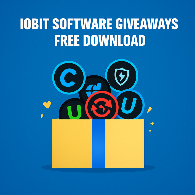 IObit Software Giveaways 2026 – FREE Download! - Software Coupon Codes