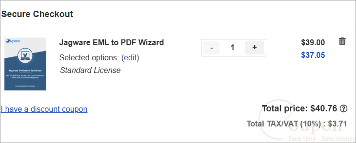 Jagware Eml To Pdf Wizard Coupon Code